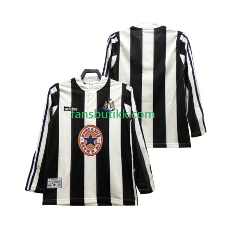 Fotballdrakt Newcastle United 1995 Retro Hjemmetrøye 1997 Langermet